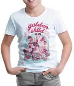 Resim Golden Child - Shining Beyaz Çocuk Tshirt 001 