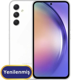 Resim Samsung A54 Yenilenmiş TR Garanti | 256 GB 8 GB Beyaz 