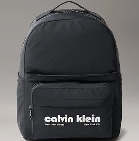 Resim Calvin Klein CKJ GRAPHIC CK MULTI FUNCT BACKP Siyah Erkek Sırt Çantası 