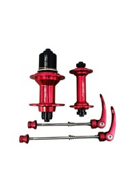 Resim Bisiklet Ön Arka Hazne Seti Pasak 32 Delik Hub Sesli Göbek 