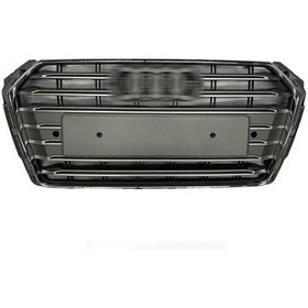 Resim A4 2017- Ön Panjur Gri- Krom Çizgili Oem No: 8w0853651ac Rp5 