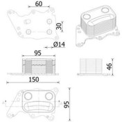 Resim Mahle Clc278000s - Ölkühler Mını Cooper 
