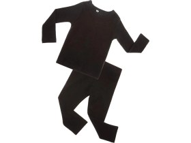 Resim Tutku Termal Içlik Takım Kız Çocuk Siyah Esnek ve Rahat Kullanım Sunan Polyester Malzeme 