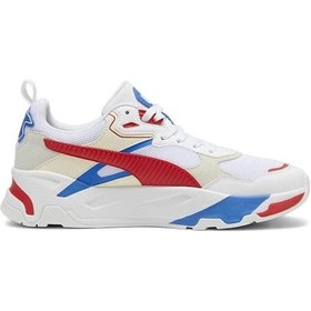 Resim Puma 38928922 Trınıty Whıte Red Team Royal Erkek Spor Ayakkabı 001 