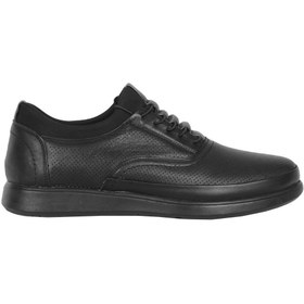Resim Balayk 066 Siyah Lz %100 Deri Erkek Sneakers Spor Ayakkabı 