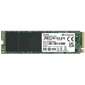 Resim TRANSCEND 500GB 1900/900MB/s PCIE GEN3x4 NVME SSD TS500GMTE110Q 