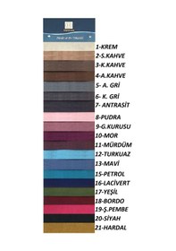 Resim Hilal Soft Kumaş Düz Renk Fon Perde - Ölçünüze Özel Dikim Diğer 