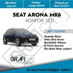 Resim Seat Arona Konfor Seti - Araç Içi Ses Giderici Kumaş Kaplama 