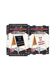 Resim Yazı Tahtası Çift Taraflı Ayaklı Mıknatıslı Yazı Tahtası Seti 110 X 60 Beyaz 