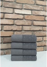 Resim Özdilek Heritage 4'lü Havlu Gri Çok Renkli 
