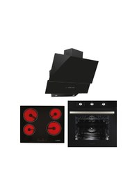Resim Alveus Kapadokya MFA 614 - Vitro 641 - MOD 3000 Siyah Ankastre Set 
