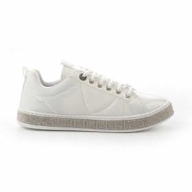 Resim Bambi Beyaz Kadın Sneaker K01201251267 