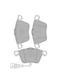 Resim Opel Astra H Arka Fren Balatası 5 Bijon Diske 2005-2010 Delphi 