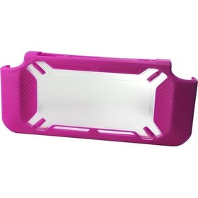 Resim Sones Nintendo Switch İçin Çizilmeye Dayanıklı Arka Kapak Mor + Beyaz 