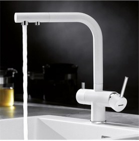 Resim Blanco Fontas Iı Silgranit Beyaz Eviye Bataryası Beyaz 