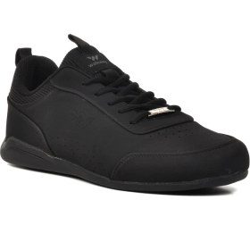 Resim Walkway Siyah Nubuk Erkek Sneaker 