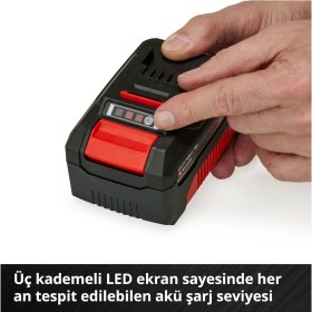 Resim Depolife Einhell Şarjlı Matkap İçin Yedek Batarya 18V Volt Şarjlı Makine Aküsü 5 Pil Grubu 2,5 Amper 