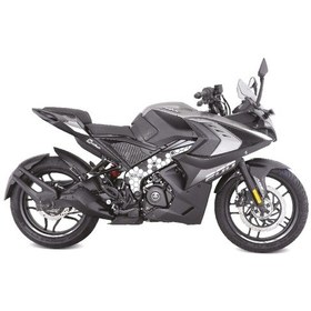 Resim Bajaj Pulsar Rs200 Orta Şase Motosiklet Sticker Etiket Petek Desen Beyaz 