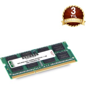 Resim Ramtech 8GB DDR3 1333MHz INTEL ve AMD İşlemcilere Uyumlu 1.5 V Notebook Ram 