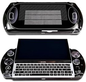 Resim GPD Win 4 Mat Cilt, PS vita 2nd Black Edition, GPD Win 4 (POP SKIN tarafından tasarlanmıştır) için Tam Sarma Mat Vinil Cilt Hem USB A Sürümü hem de Oculink Sürümü ile uyumludur. 