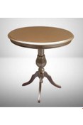 Resim BENGİ TİCARET Fiskos Sehpa EKO 90503 Baba 4Ayak 65 CM Hareketli MDF Tabla Parlak Gold El Yapım 