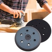 Resim 6 İnç 6 Delikli Zımpara Pedi, Kanca ve Döngü Destekli, 150mm - R2611 & RSP49 Açı Öğütücülerle Uyumlu, Parlatma ve Taşlama için 