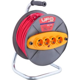 Resim Merkez Avize Merkez Seyyar Makara Uzatma Kablosu Plastik 30 mt 3x2.5 