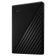 Resim WD WDBYVG0010BBK-WESN, My Passport, 1TB, 2.5", USB3.2, Taşınabilir, Harici HDD, Siyah (Türkiye Distribütörü Garantili) 