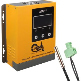 Resim Sunsolar Mpk40 Mppt Solar Şarj Kontrol Cihazı 40a 12v 24v 36v 48v Otomatik 250v Maksimum Pv Lcd Ekranlı Rs485 Portlu 