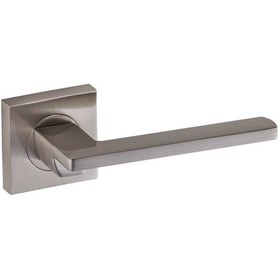 Resim Doğanlar Pera Zamak Saten Rozetli Oda Kapı Kolu 