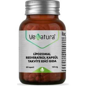 Resim Venatura Lipozomal Resveratrol 60 Kapsül 