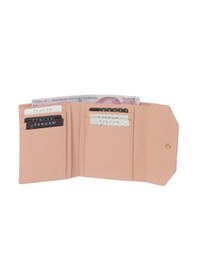 Resim Tergan Pudra Deri Kadın Cüzdan - S1cb00005809-s94 Pudra 