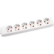 Resim Viko 6 Lı Kablosuz Klemensli Priz 