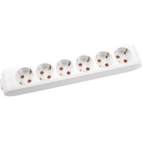 Resim Viko 6 Lı Kablosuz Klemensli Priz 