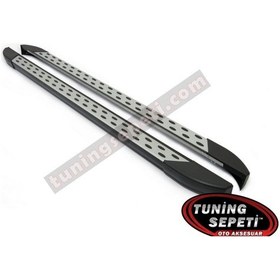 Resim Vw Transporter T5 2003 - 2009 Uzun Yan Basamak Dotline Gri 