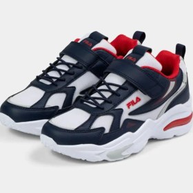 Resim Fila Madrun Velcro FFK0261.53034 Lacivert Beyaz Çocuk Spor Ayakkabı 