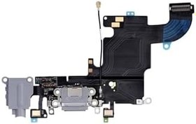 Resim İphone 6S Uyumlu Şarj Bordu Siyah 
