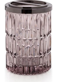 Resim Irene Cam Diş Fırçalık Siyah 