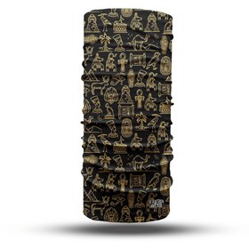 Resim Mode Cool Firavun’un Mirası Desenli – Motorcu Maske, Boyunluk ve Bandana | Outdoor & Kamp Aksesuarı 