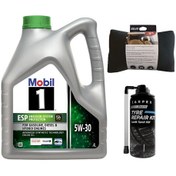 Resim Mobil 1 5W-30 Motor Yağı 4 L + Gojo Koltuk Yastığı + Carpex Lastik Tamir Kiti 