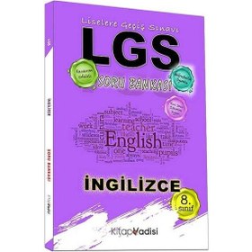 Resim 8. Sınıf İngilizce LGS Soru Bankası- Kitap Vadisi Yayınları 