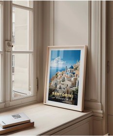 Resim Çerçevesiz Poster Yunan Adalarının Güzelliği 