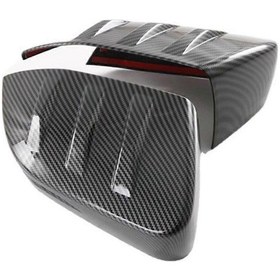 Resim Changan Unıv Unı-v 2023 2024 Karbon Araba Yan Kapı Aynası Kaplaması - Şık Karbon Fiber Görünüm - Kaiyi 