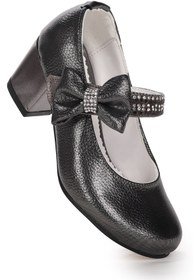 Resim Kiko Kids Cameli Vakko Günlük Kız Çocuk 4 Cm Topuklu Abiye Ayakkabı 
