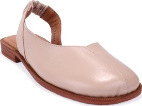 Resim Dagoster DZA07-60216233 Bej Günlük Ortopedik Deri Spor Kadın sandalet 