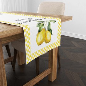 Resim Evmila Limon Desenli Runner Modeli - 40x140 cm 