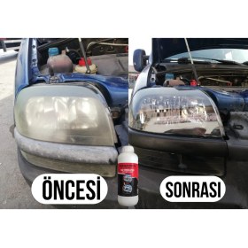 Resim Kraftech Buharlı Araba Far Temizleme Far Parlatma Seti 