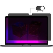 Resim MacBook Pro 16.2 Inç Için Manyetik Gizlilik Ekranı Filtresi 