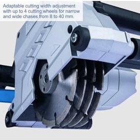 Resim Scheppach MNF2250 2250W Kanal Açma Makinesi 