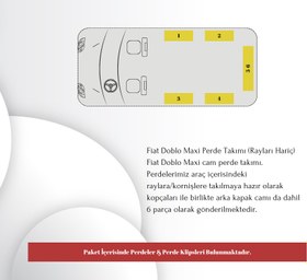 Resim Fiat Doblo Maxi Raysız Set - Krem 